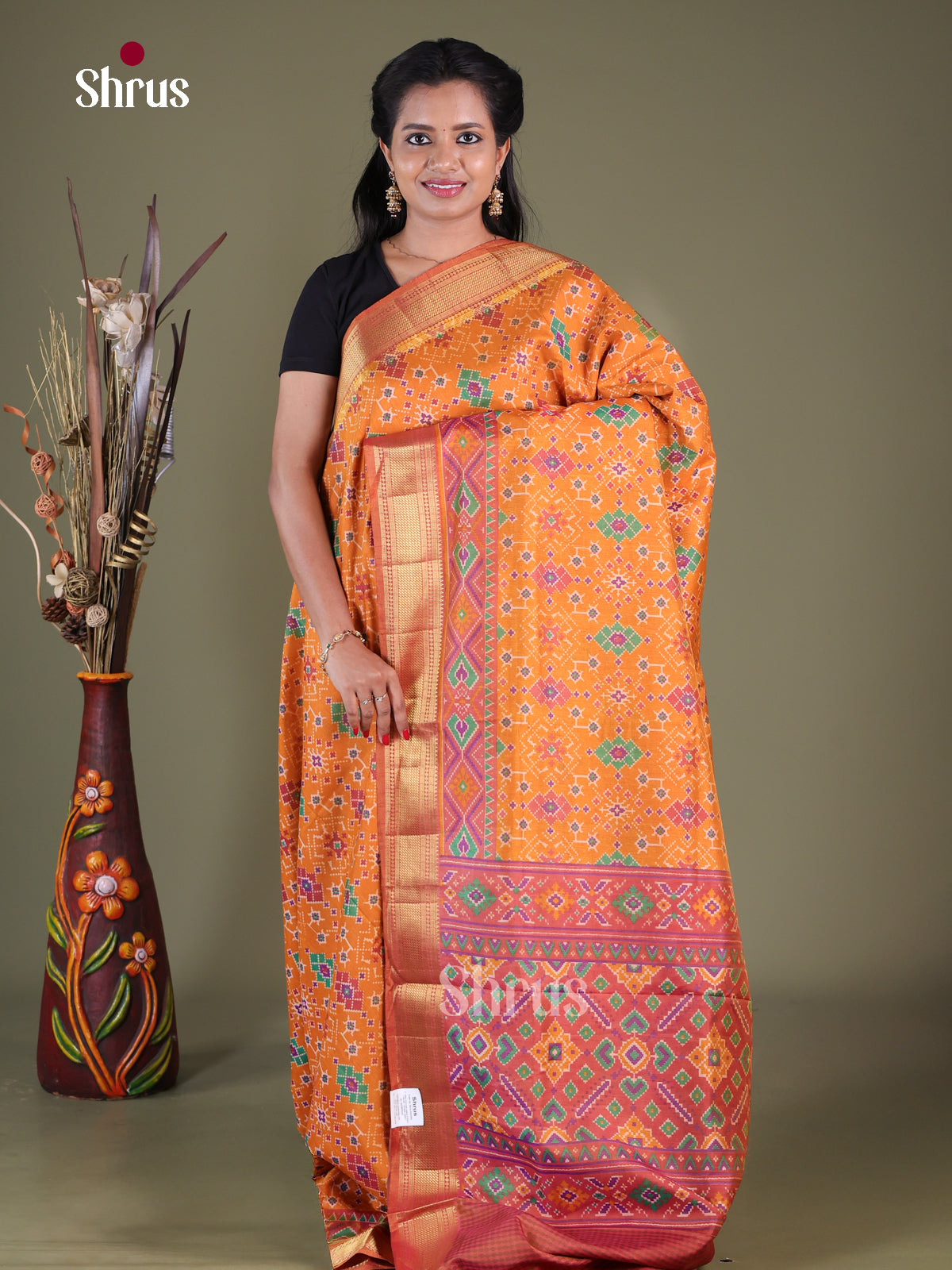 Semi Patola Saree - EGS21047