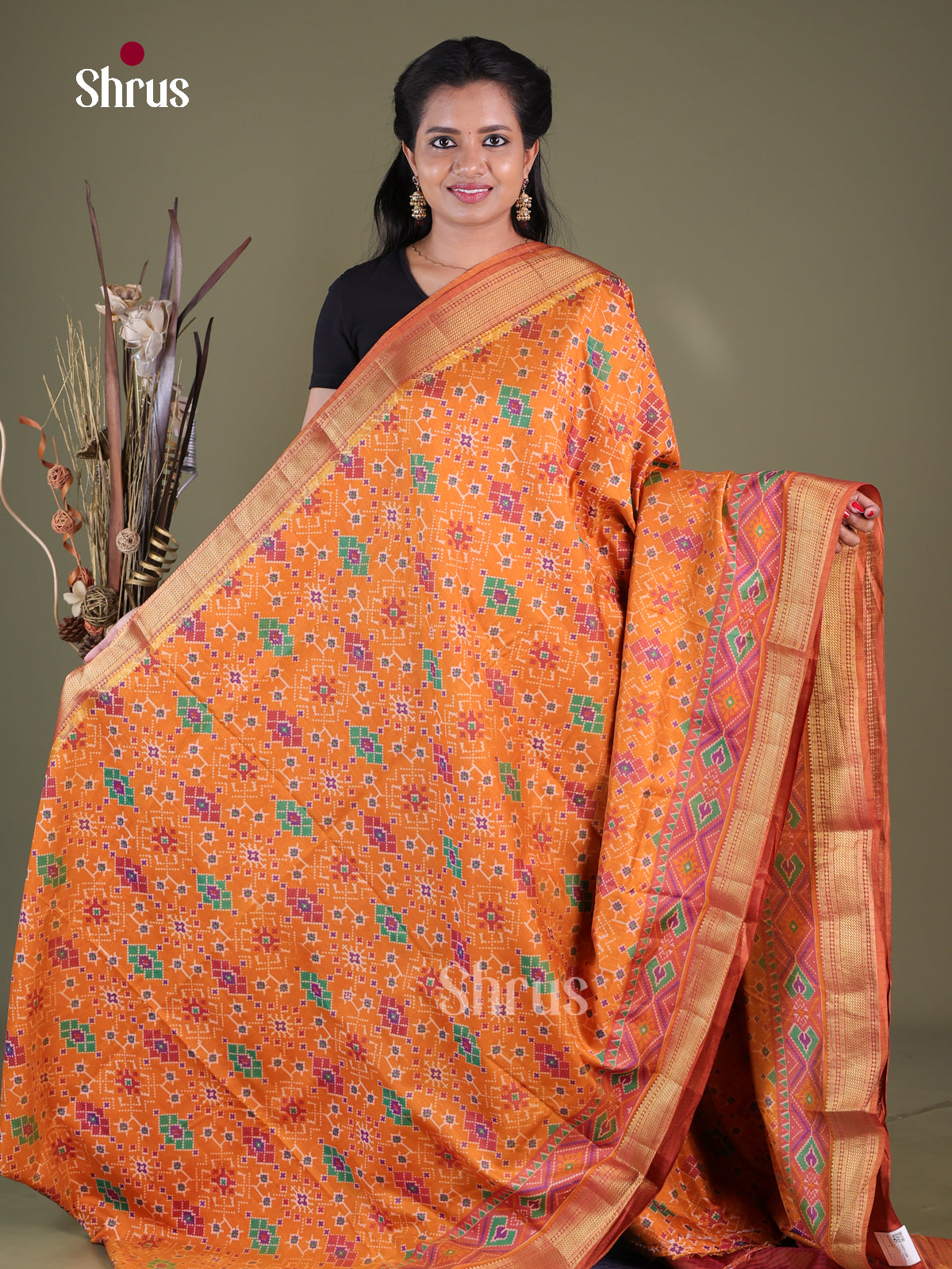 Semi Patola Saree - EGS21047