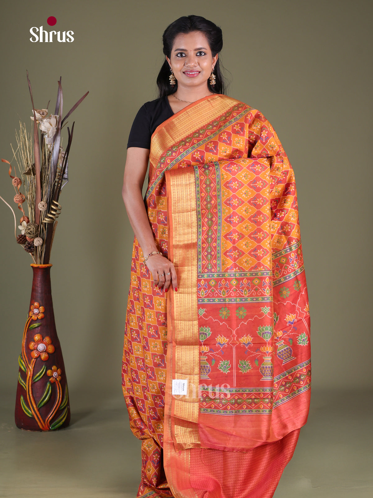 Semi Patola Saree - EGS21050