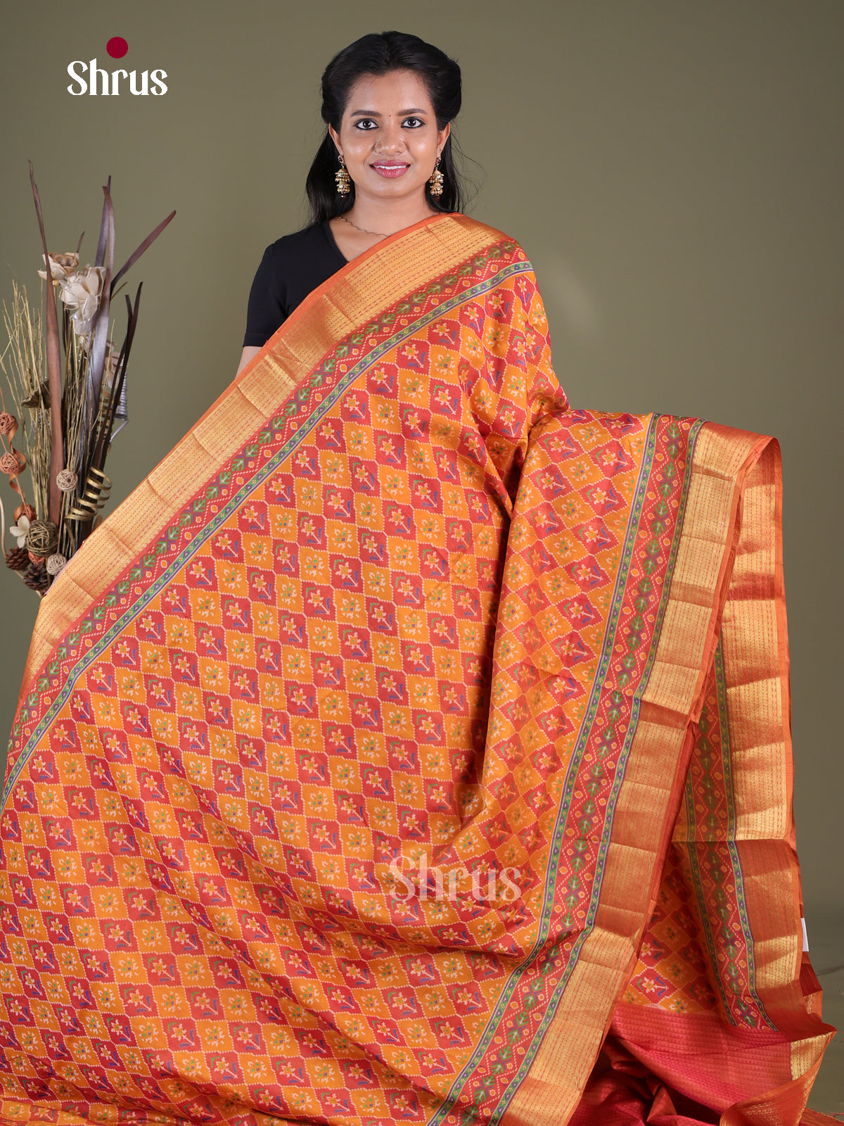 Semi Patola Saree - EGS21050