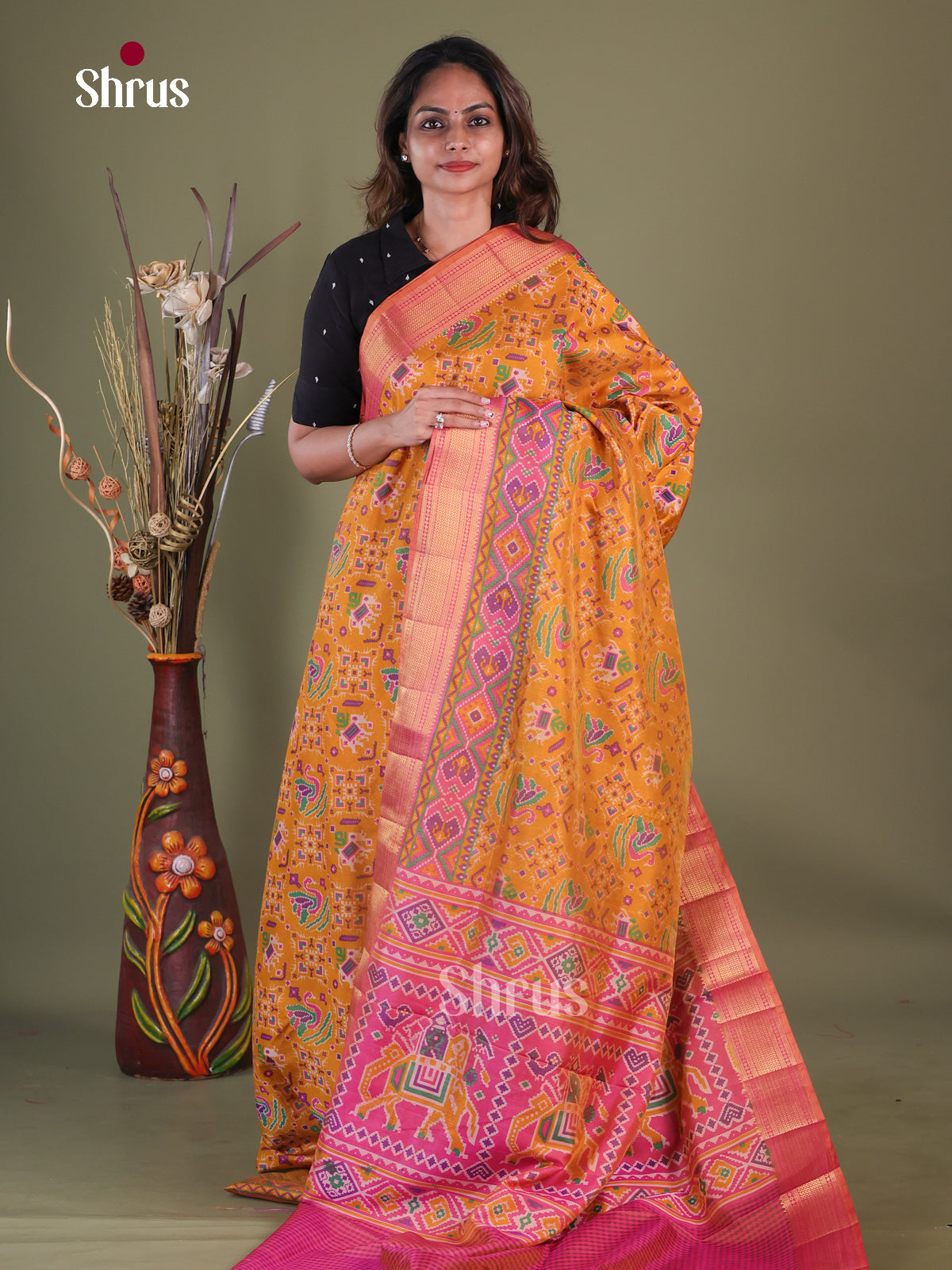 Semi Patola Saree - EGS21051
