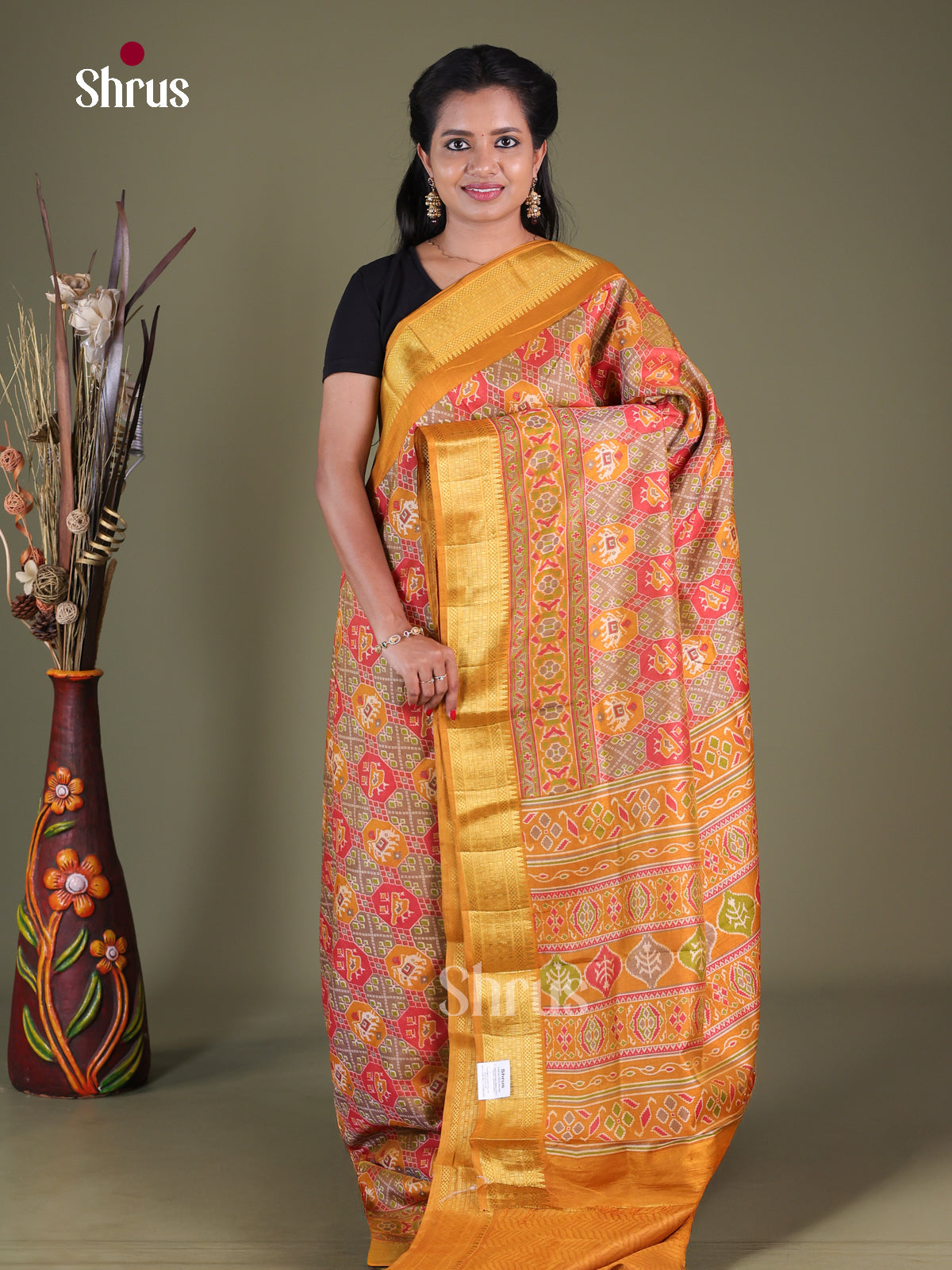 Semi Patola Saree - EGS21052