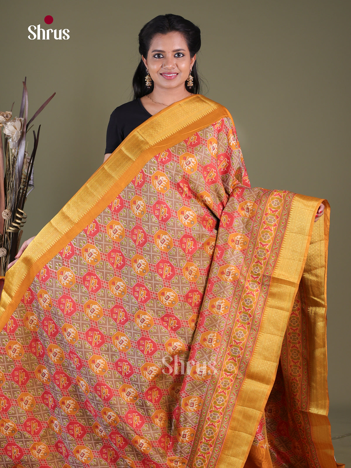 Semi Patola Saree - EGS21052