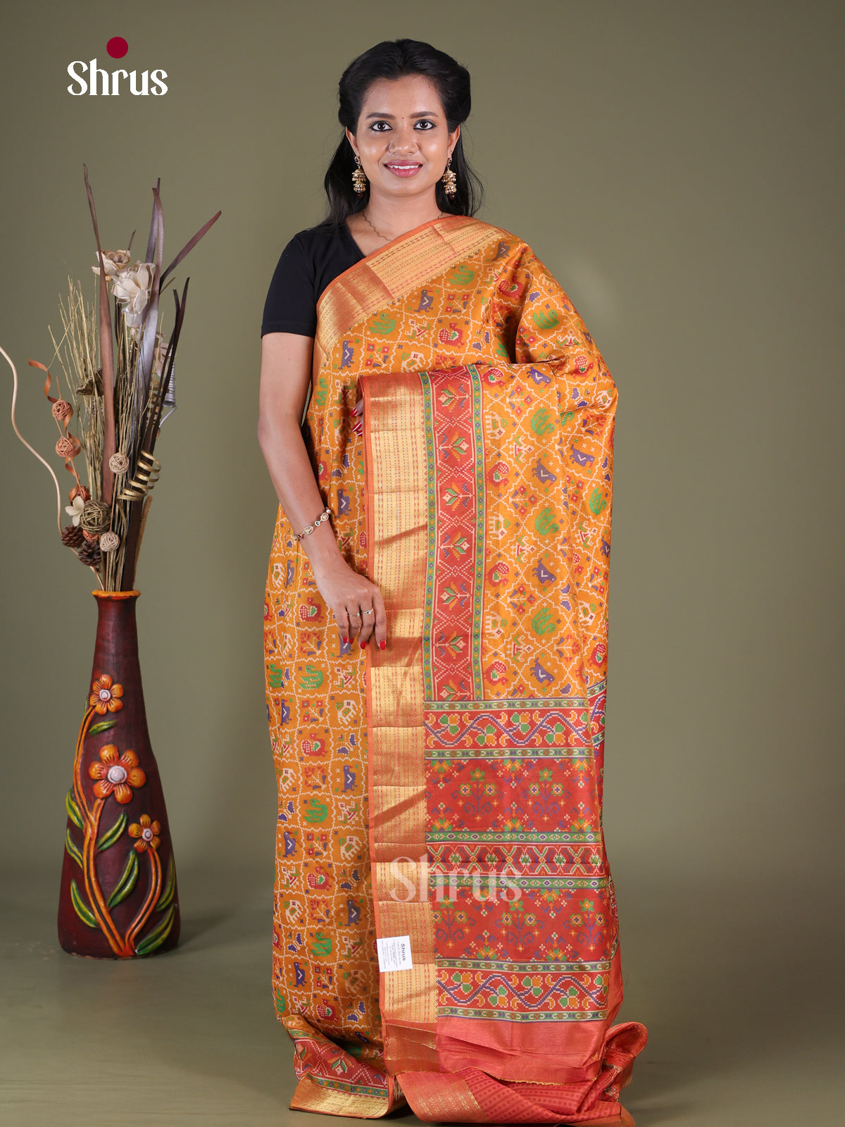 Semi Patola Saree - EGS21056
