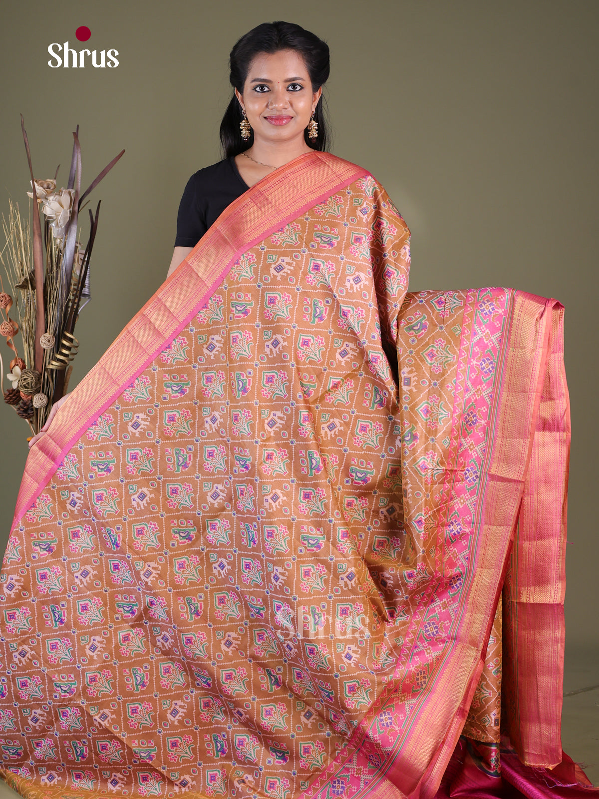 Semi Patola Saree - EGS21057