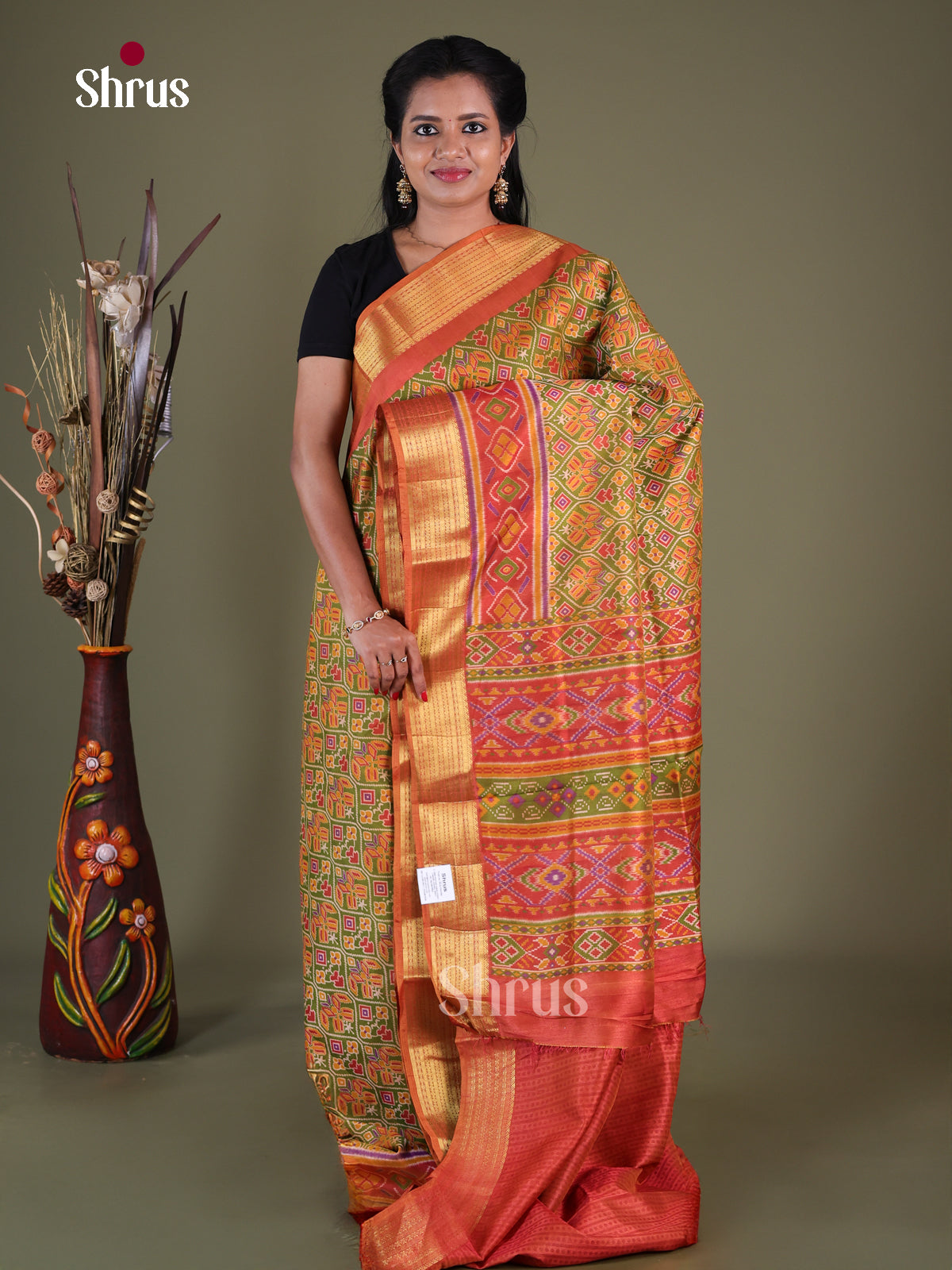 Semi Patola Saree - EGS21058