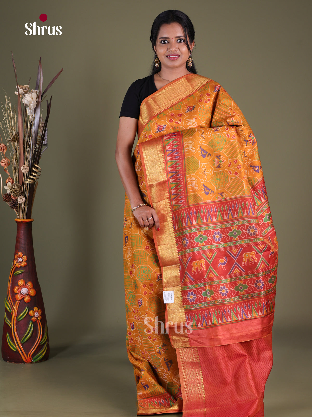 Semi Patola Saree - EGS21062