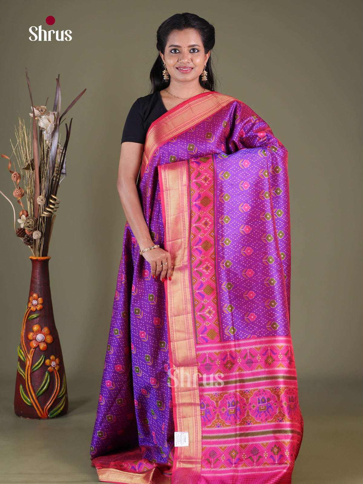 Semi Patola Saree - EGS21067