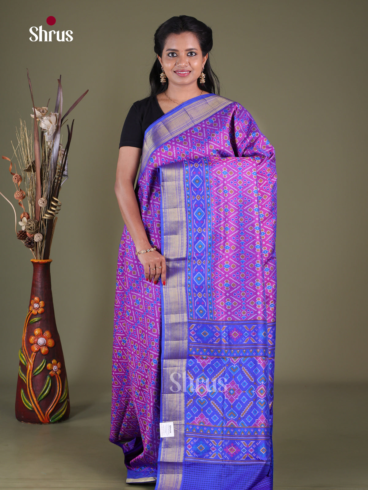 Semi Patola Saree - EGS21072