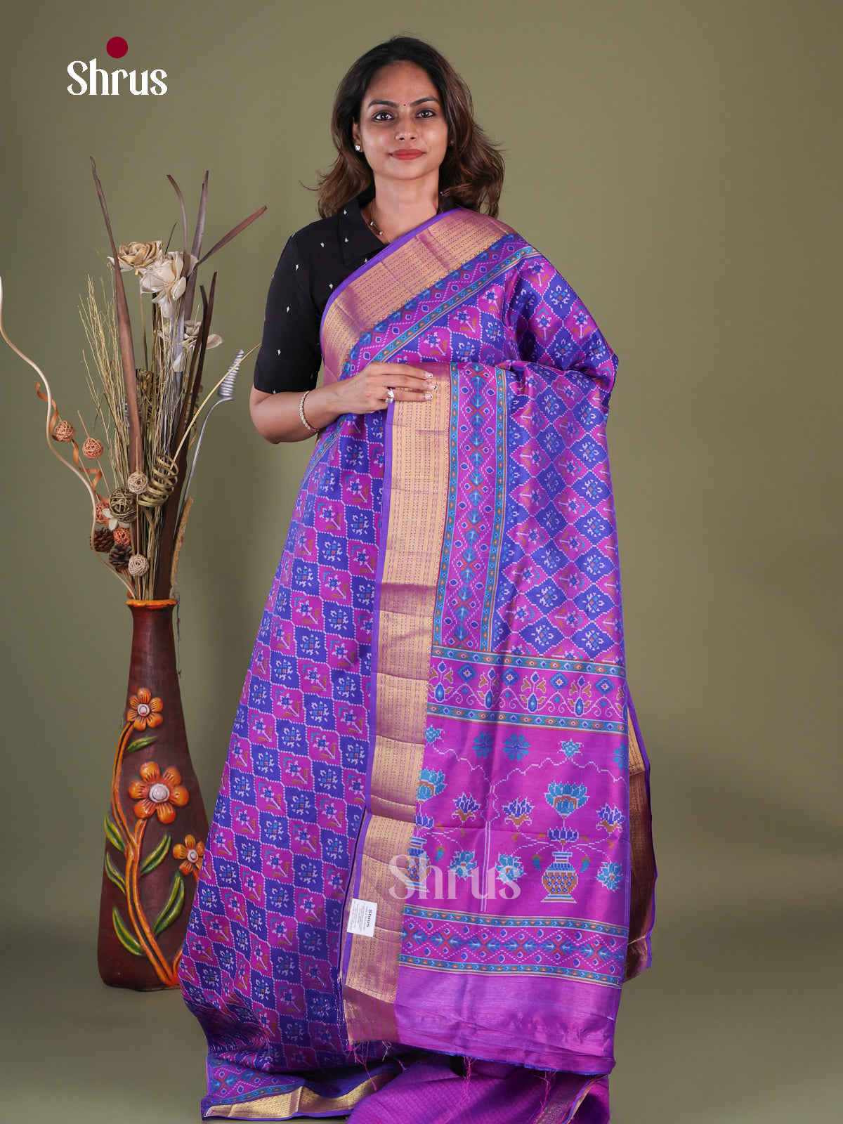 Semi Patola Saree - EGS21078