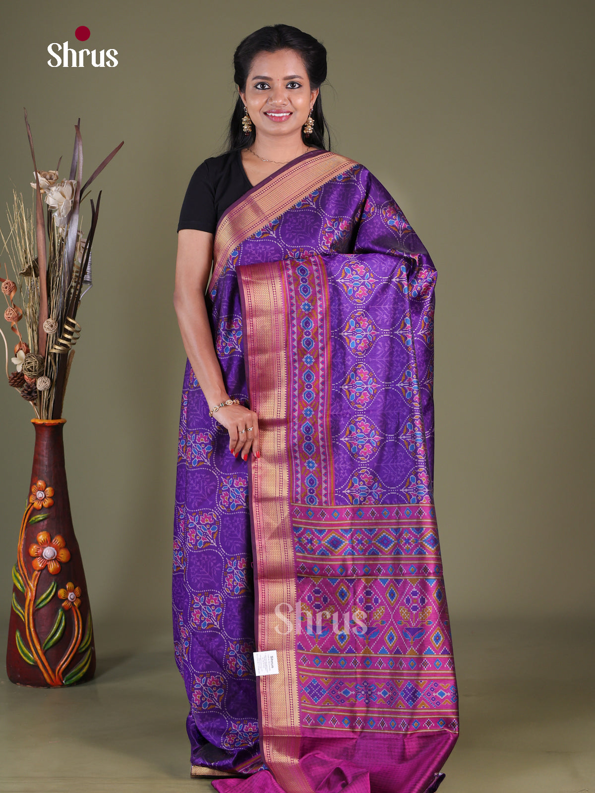 Semi Patola Saree - EGS21079