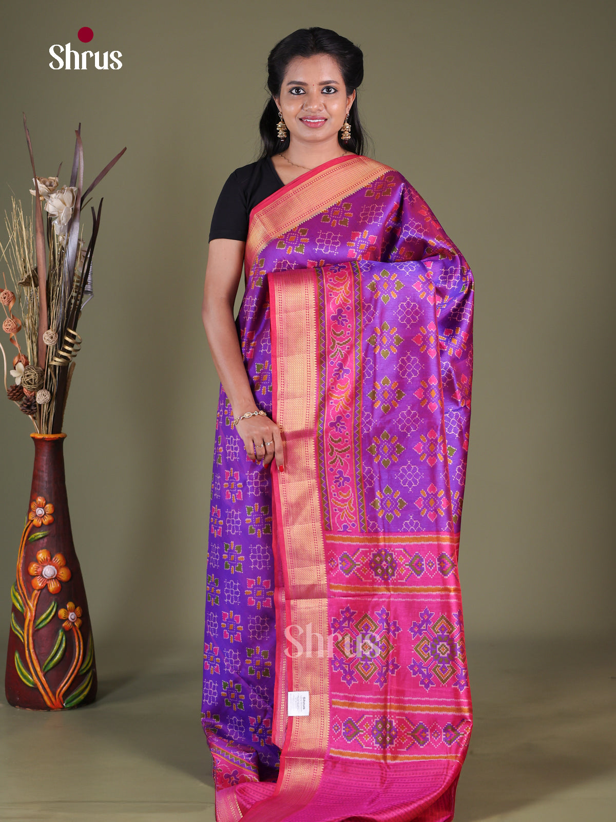 Semi Patola Saree - EGS21082