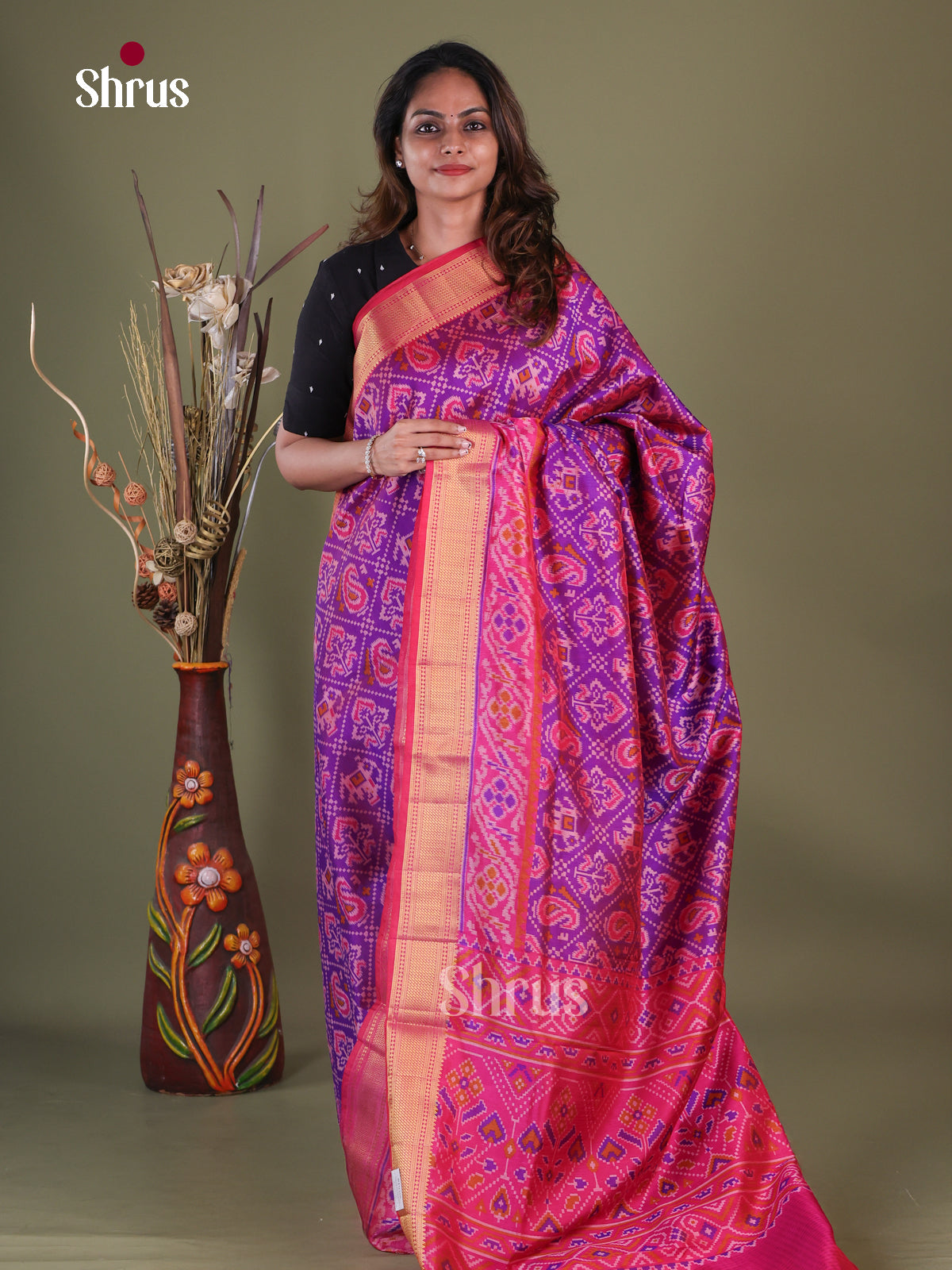 Semi Patola Saree - EGS21083