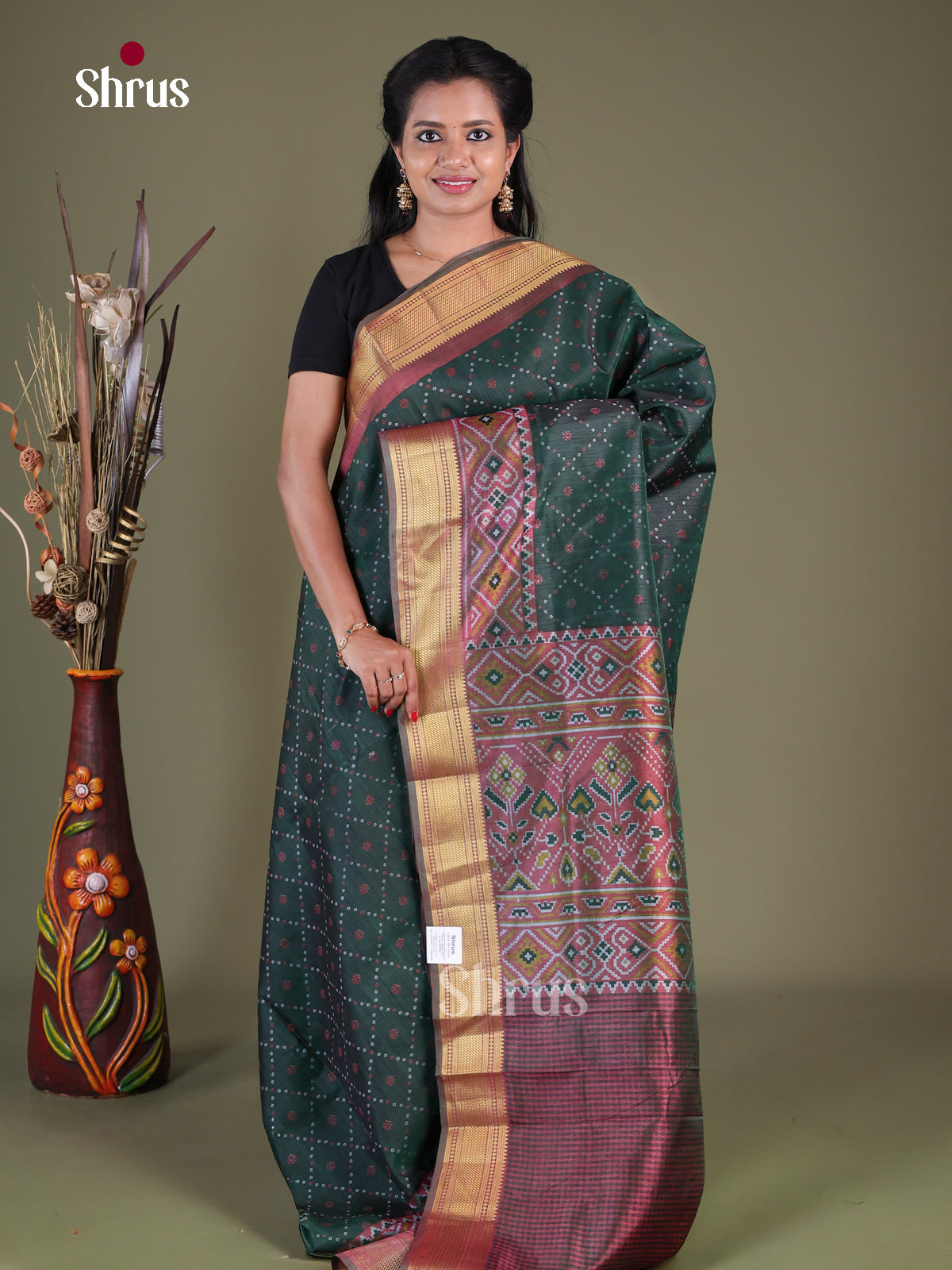 Semi Patola Saree - EGS21103