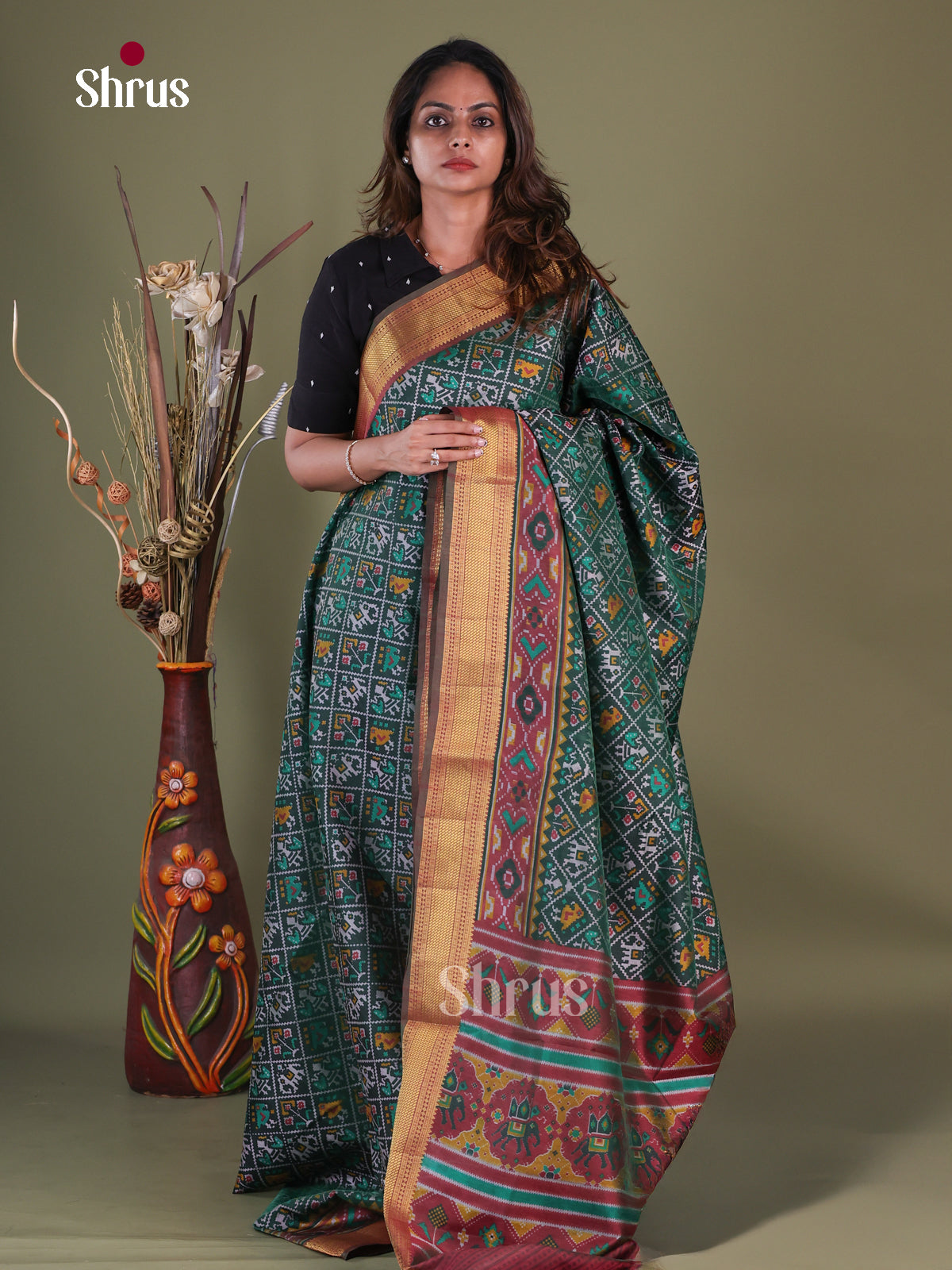 Semi Patola Saree - EGS21106
