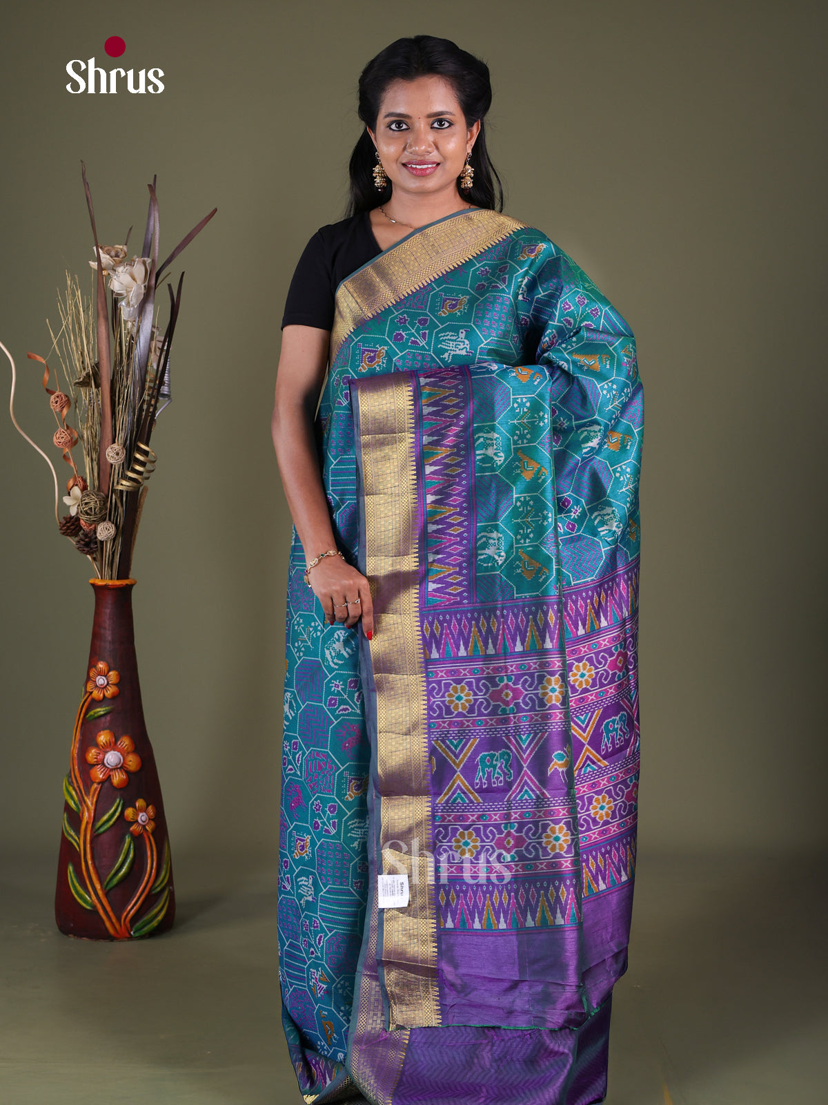 Semi Patola Saree - EGS21110
