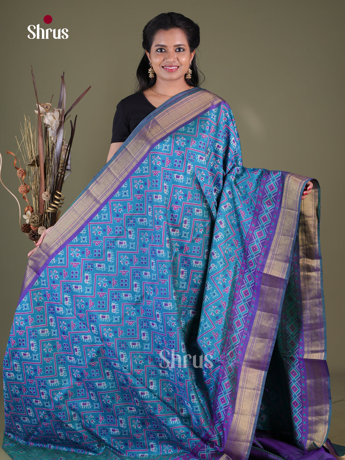 Semi Patola Saree - EGS21112