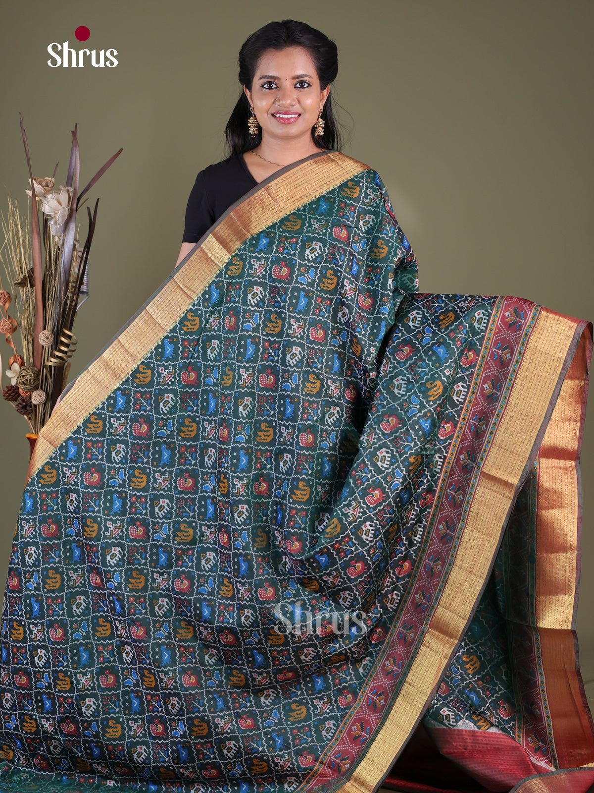 Semi Patola Saree - EGS21119