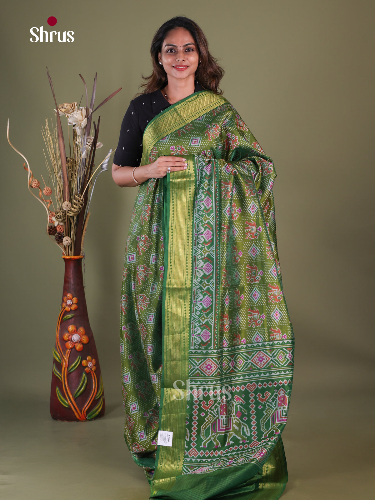 Semi Patola Saree - EGS21125