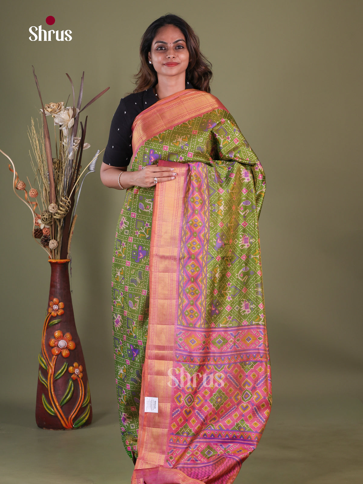 Semi Patola Saree - EGS21126