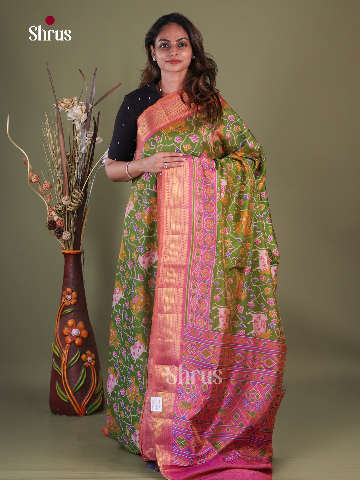 Semi Patola Saree - EGS21127