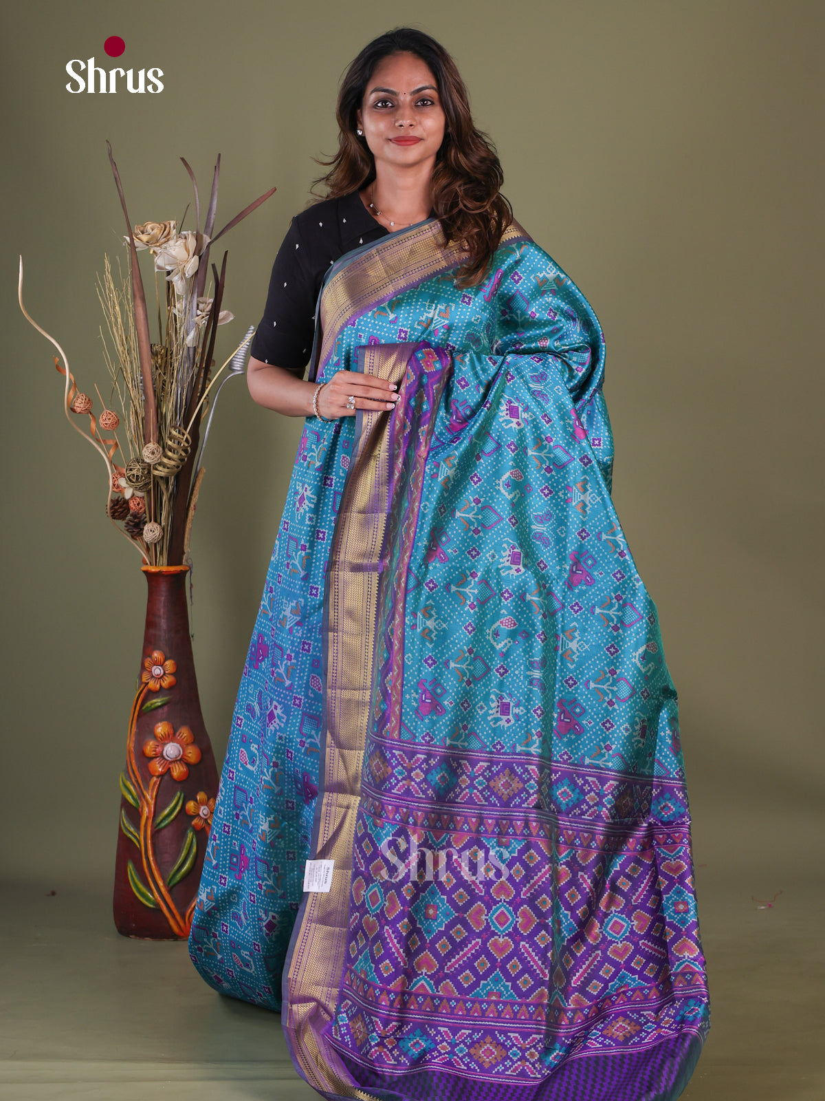 Semi Patola Saree - EGS21148