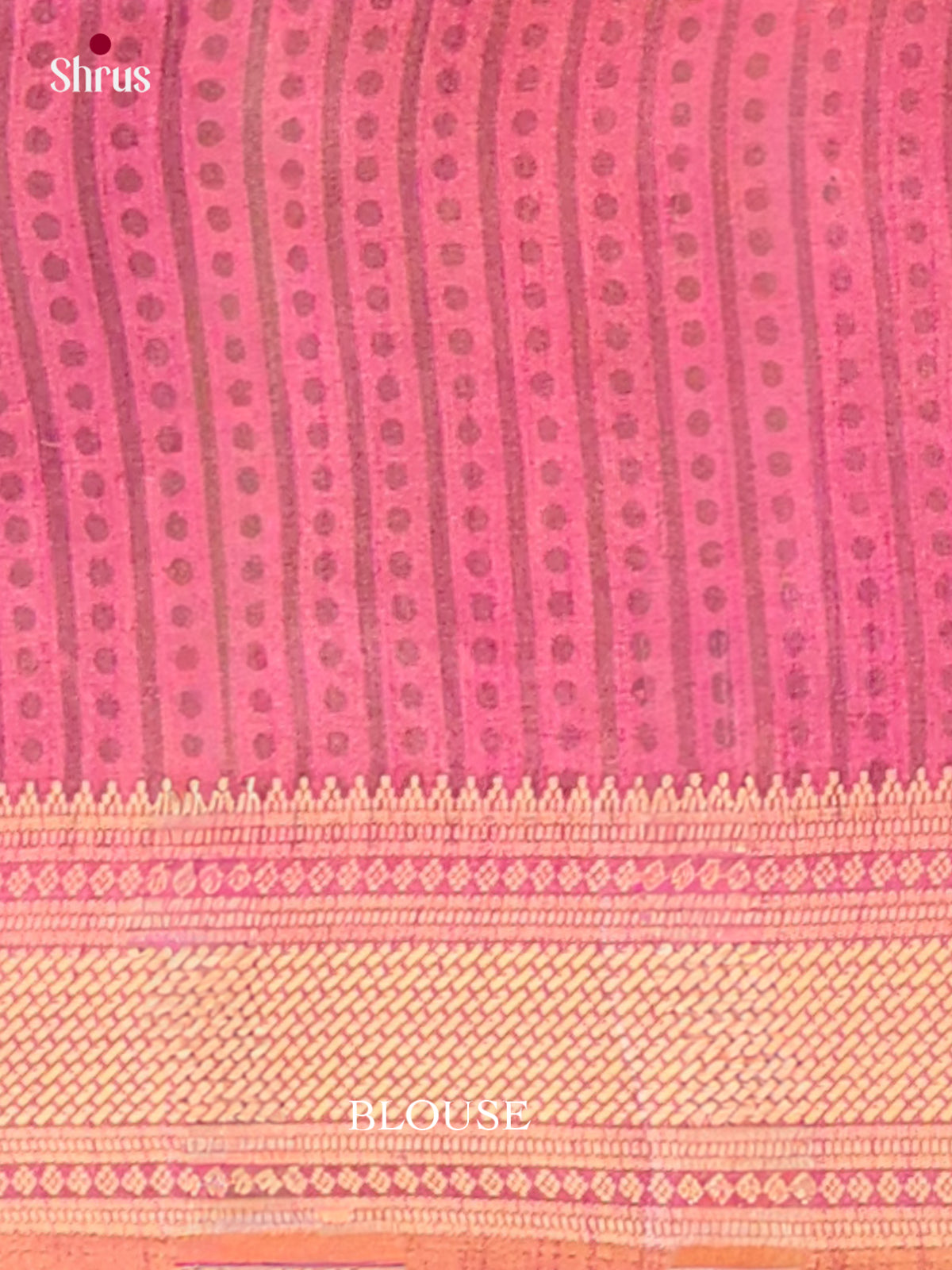 Green & Pink- Semi Patola Saree - Shop on Shrus.com