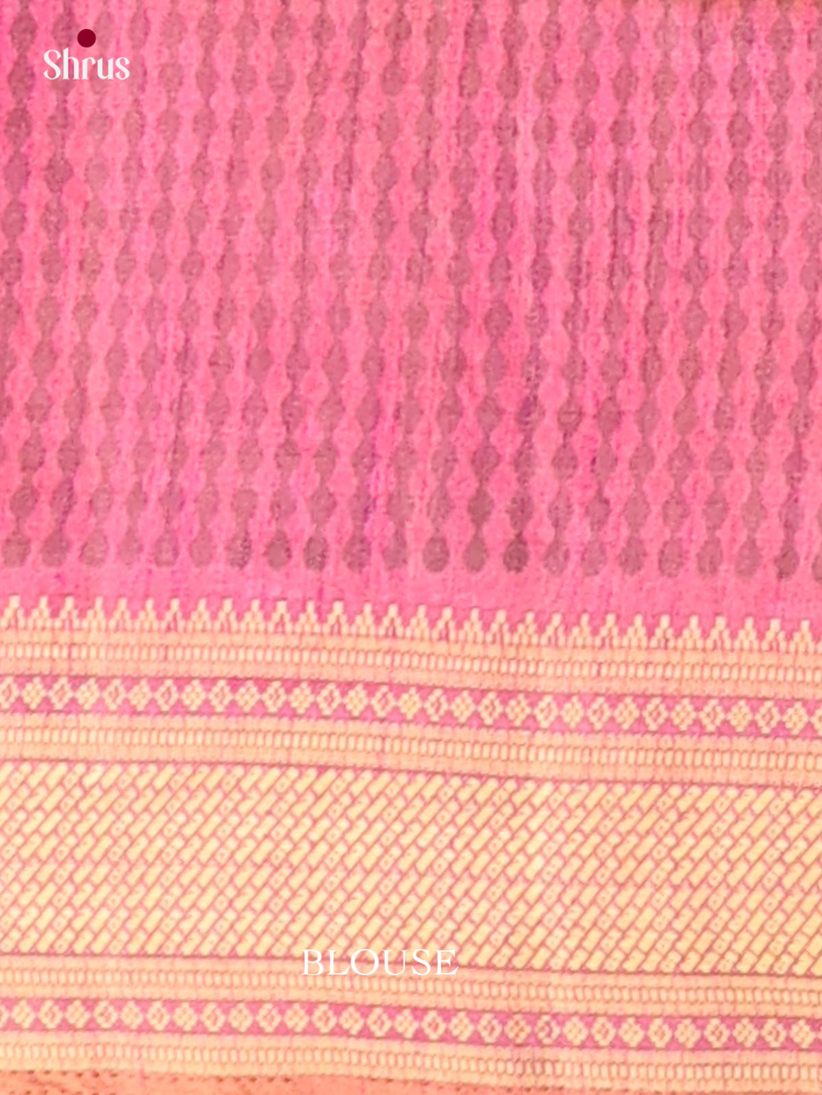 Light Green & Pink- Semi Patola Saree
