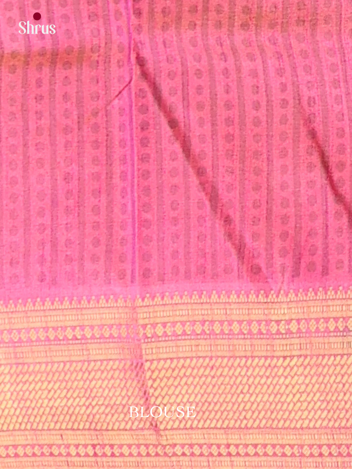 Green & Pink- Semi Patola Saree