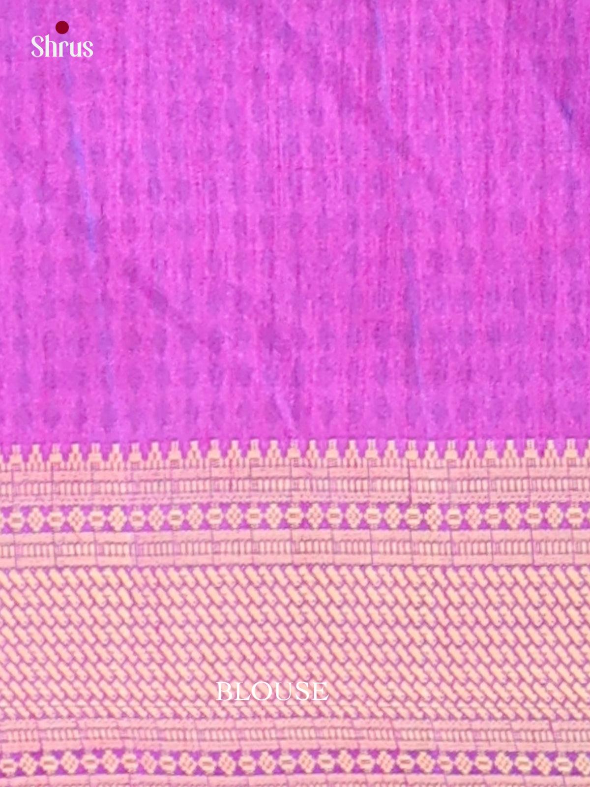 Blue & Purple - Semi Patola Saree