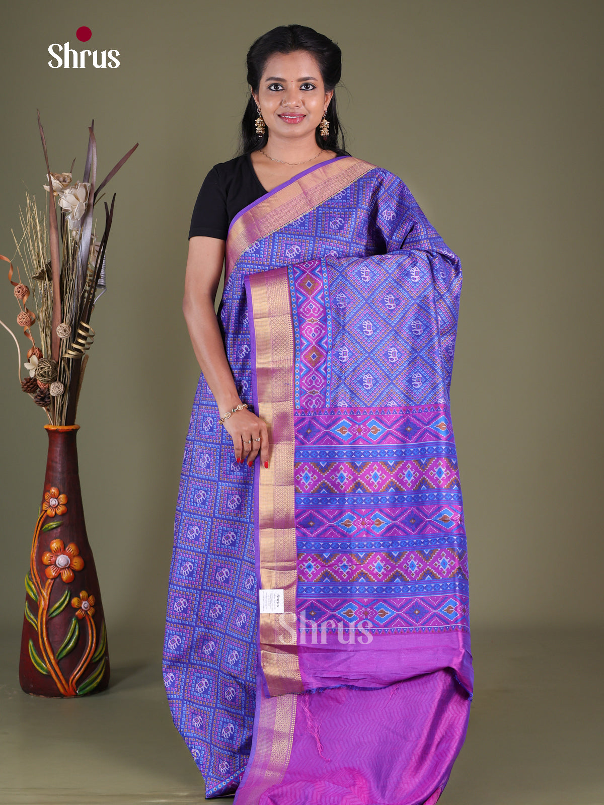 Semi Patola Saree - EGS21157