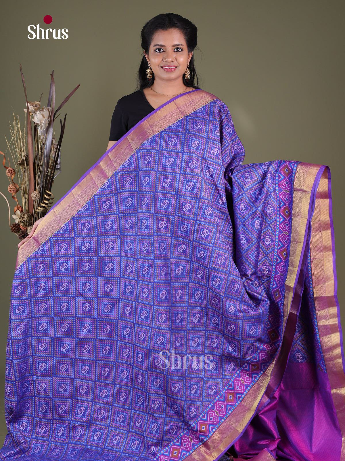 Semi Patola Saree - EGS21157