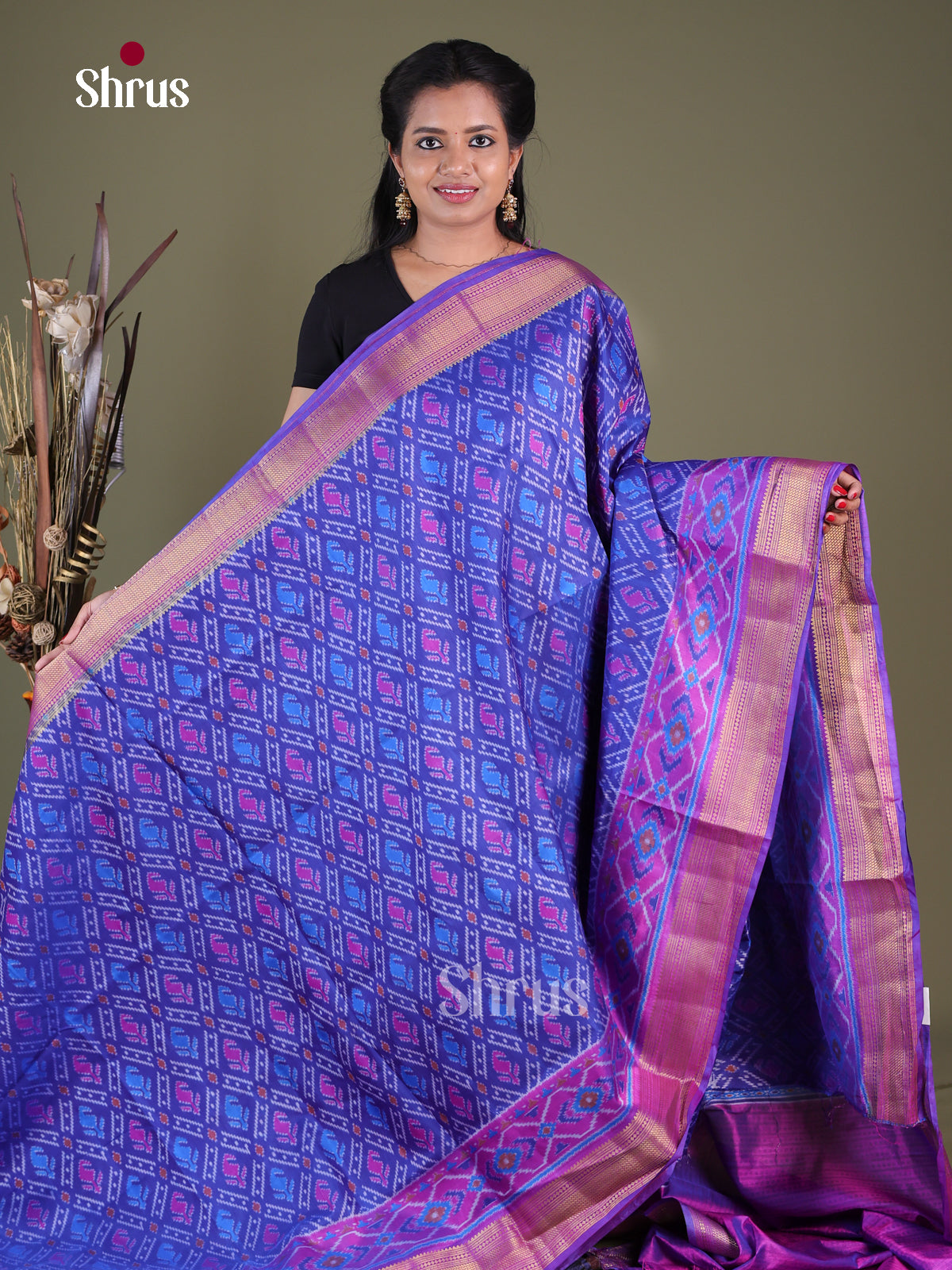 Semi Patola Saree - EGS21163
