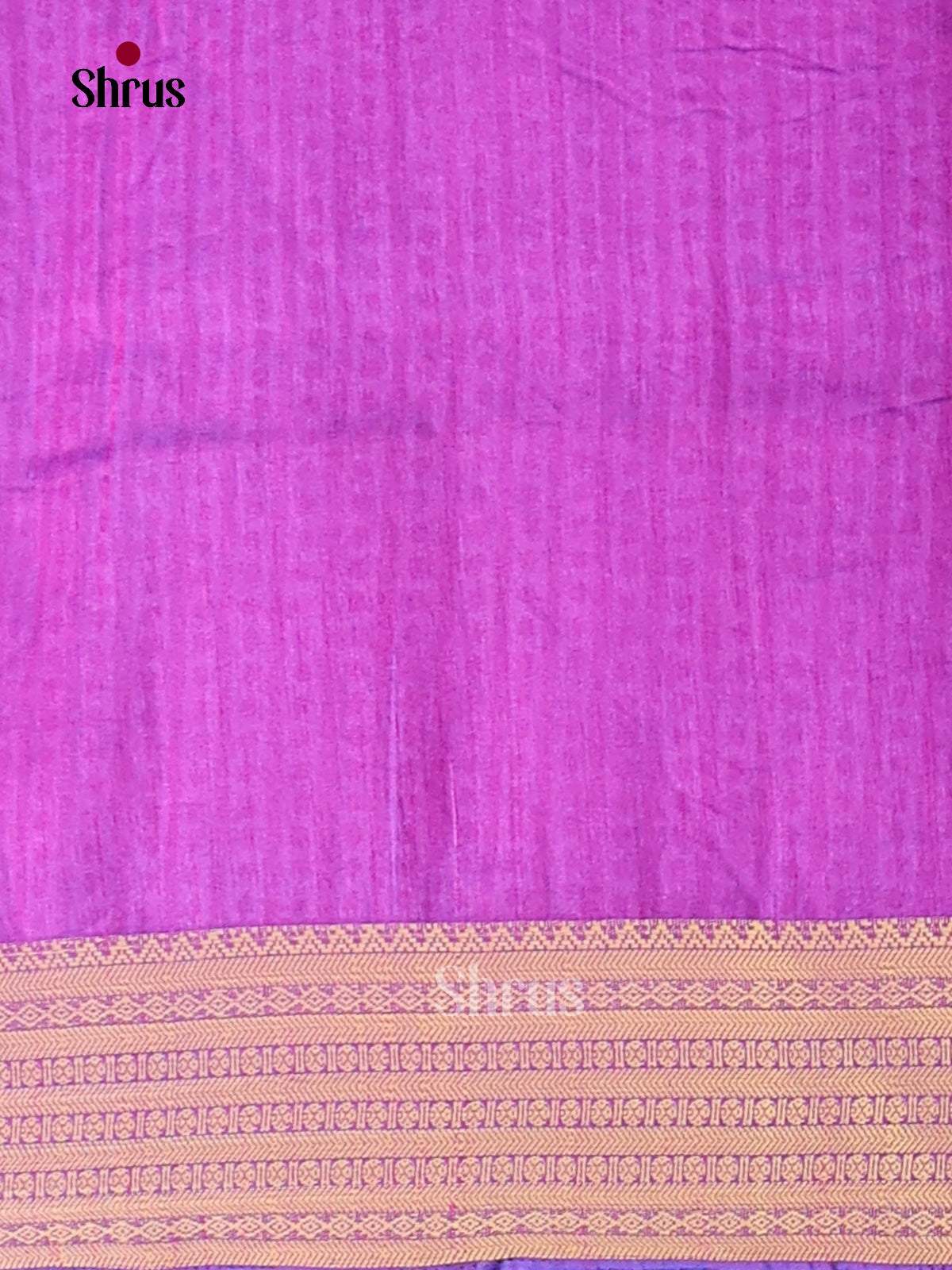 Blue & Purple - Semi Patola Saree