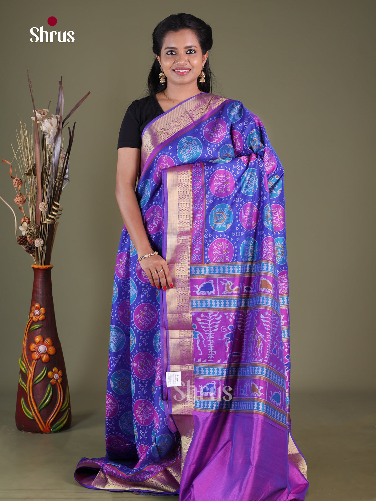 Semi Patola Saree - EGS21165