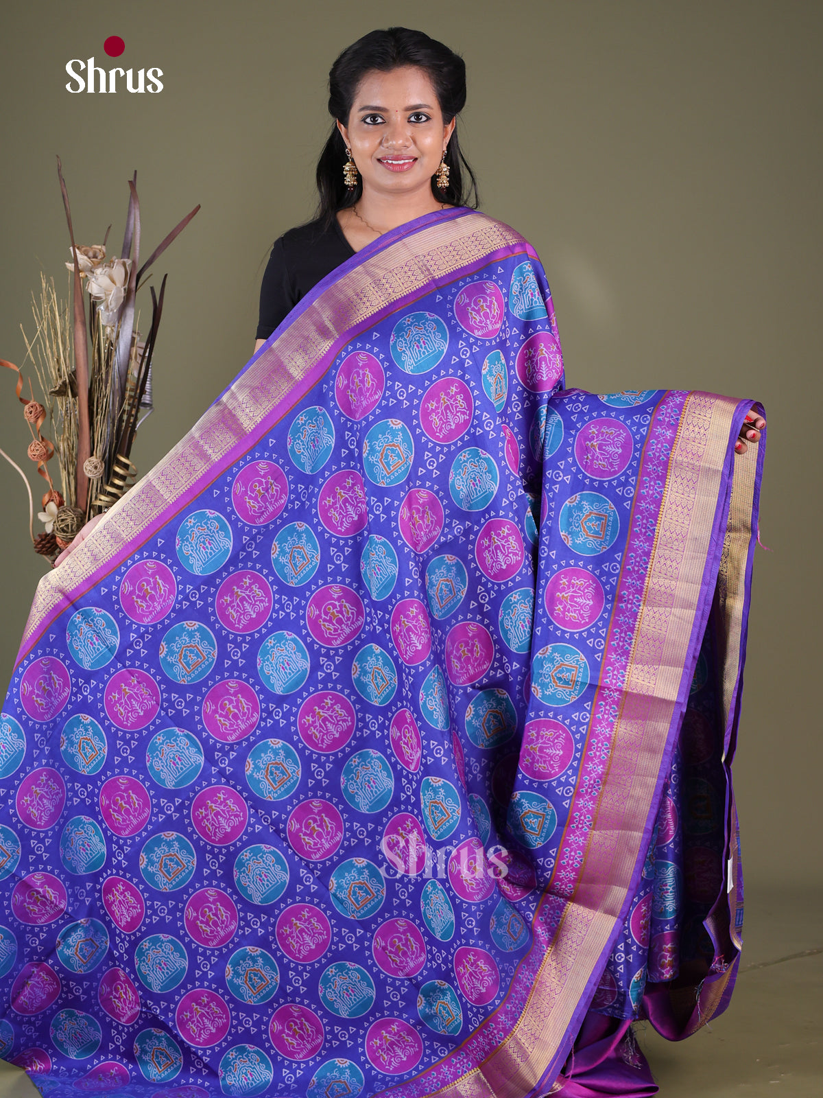 Semi Patola Saree - EGS21165