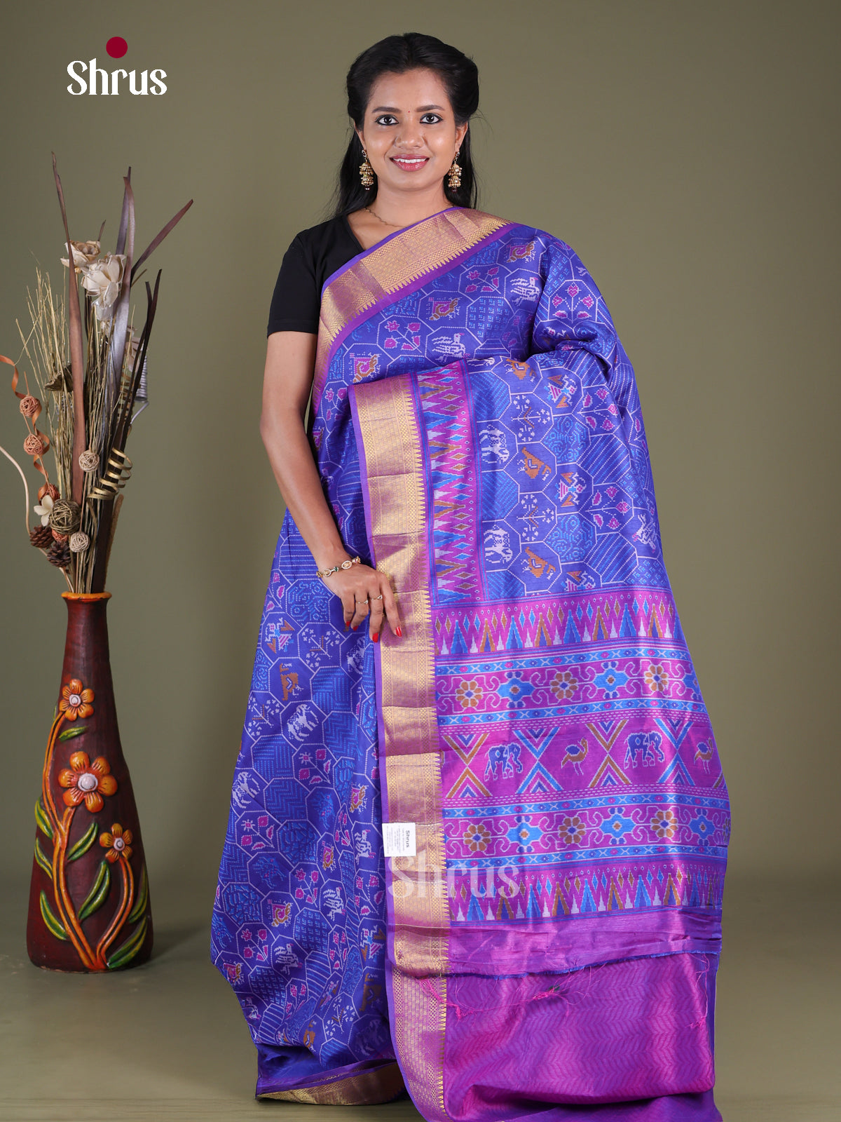 Semi Patola Saree - EGS21173