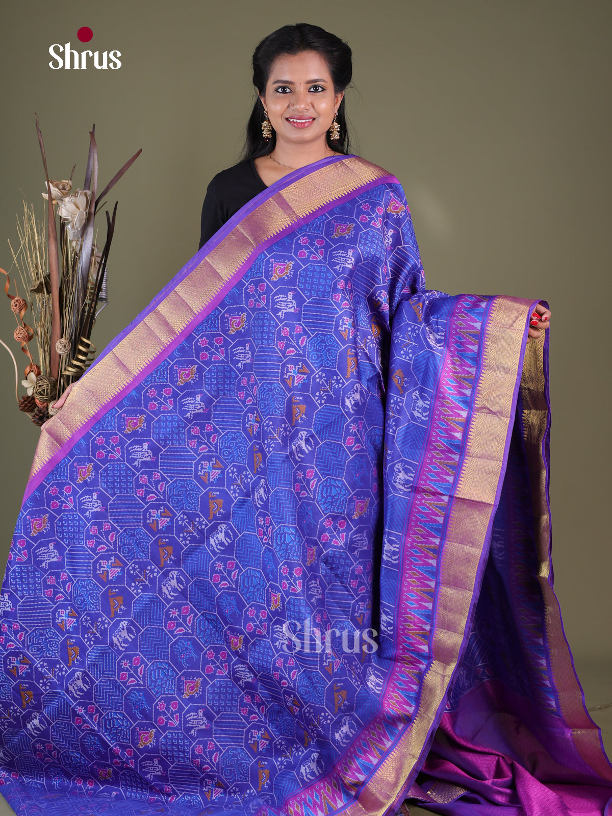 Semi Patola Saree - EGS21173