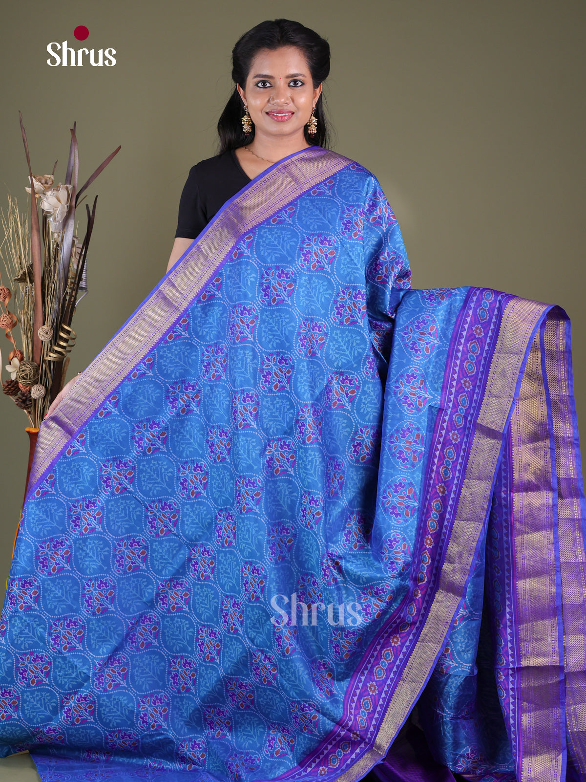 Semi Patola Saree - EGS21178