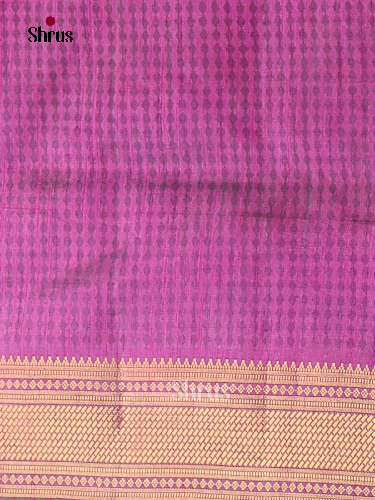 Blue & Purple - Semi Patola Saree