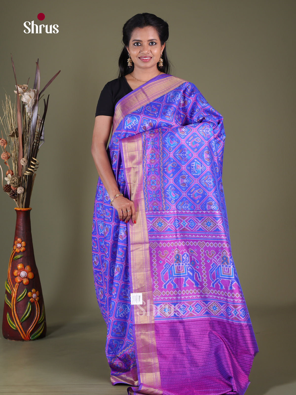 Semi Patola Saree - EGS21192