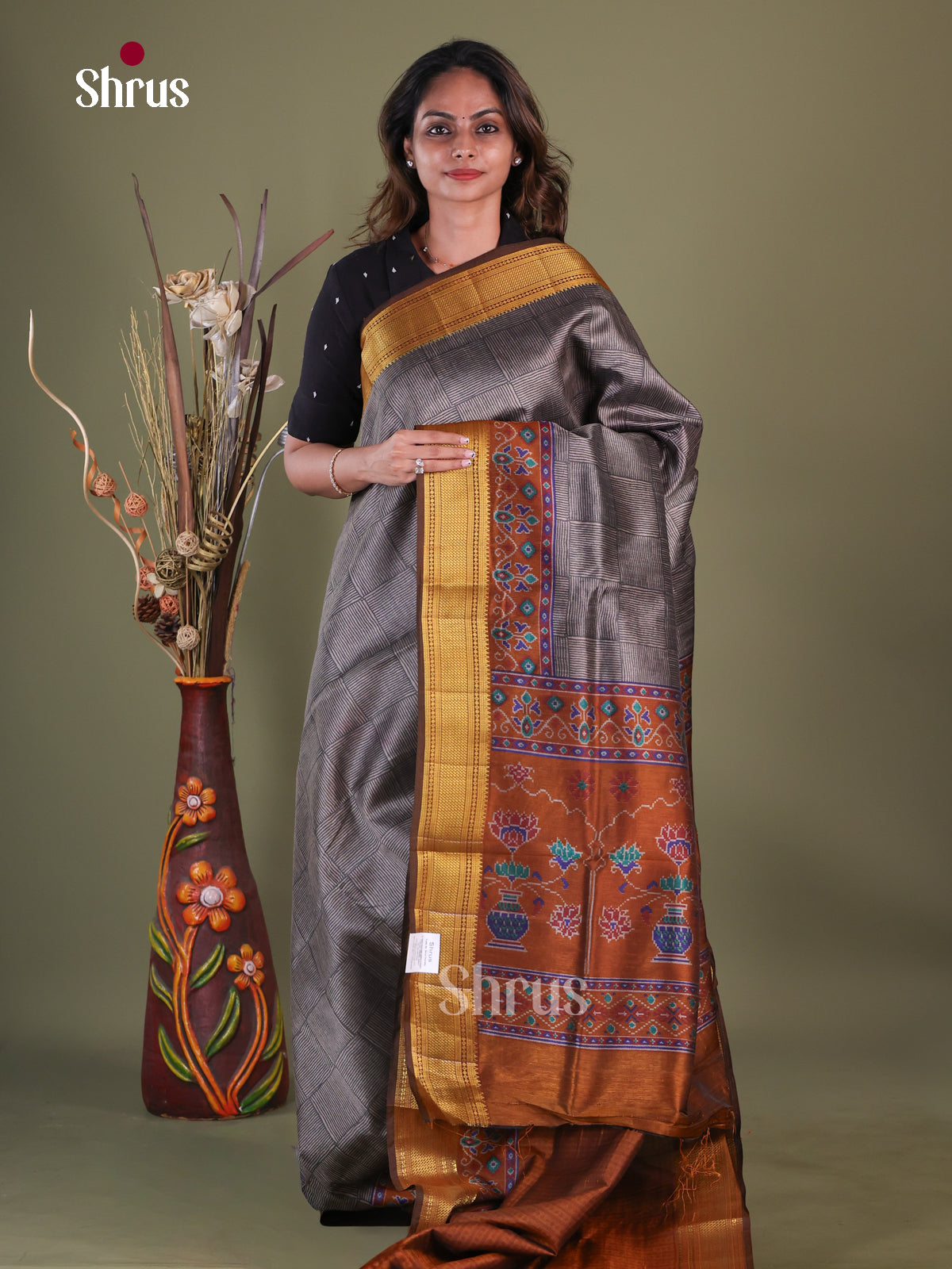 Semi Patola Saree - EGS21208