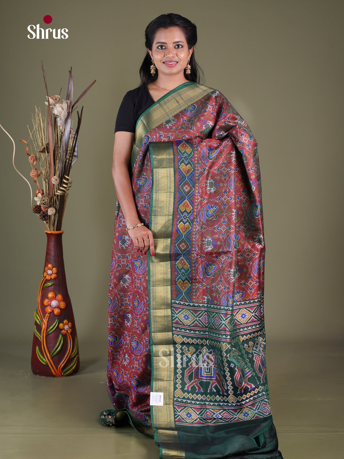 Semi Patola Saree - EGS21209