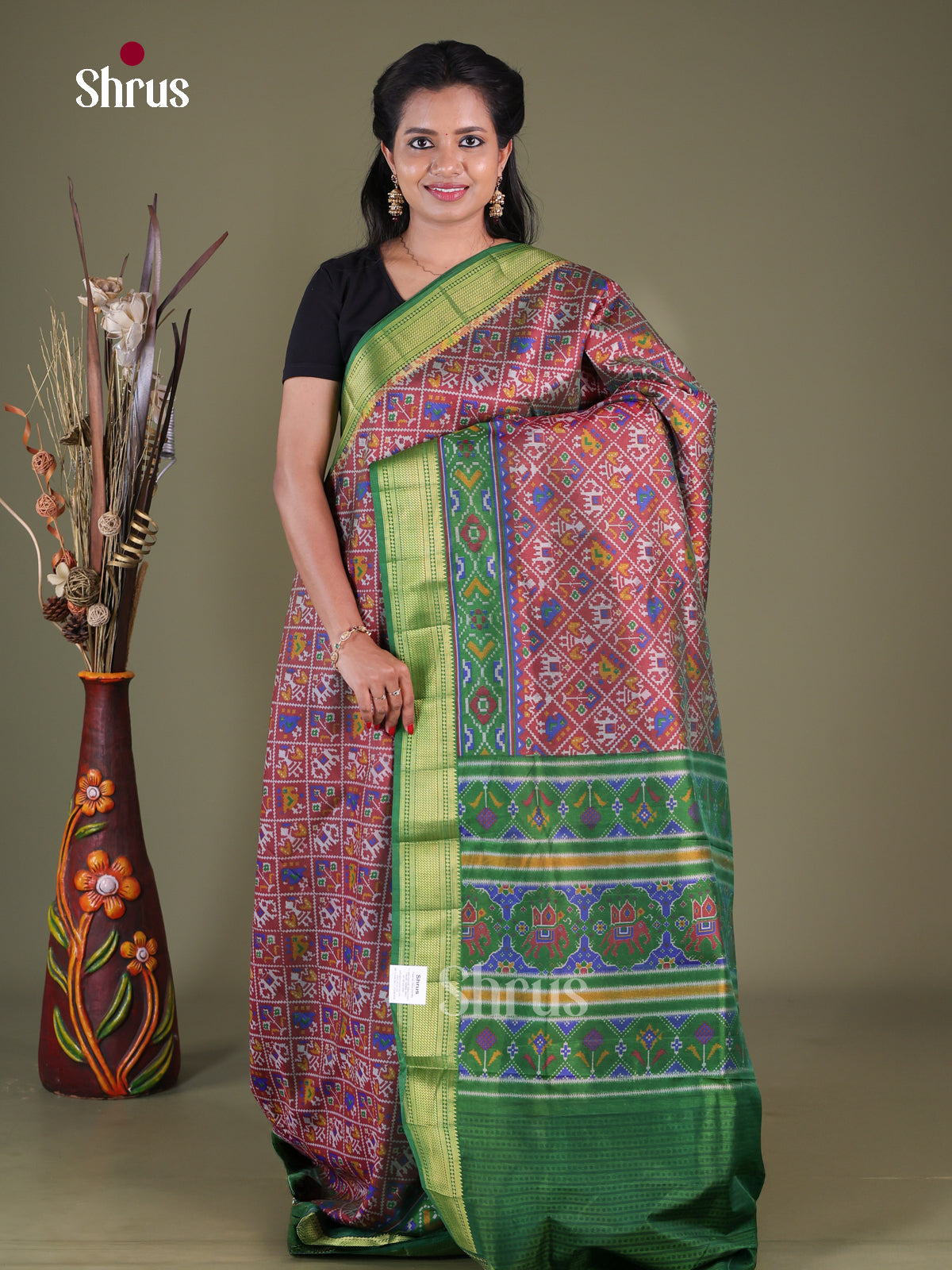 Semi Patola Saree - EGS21210