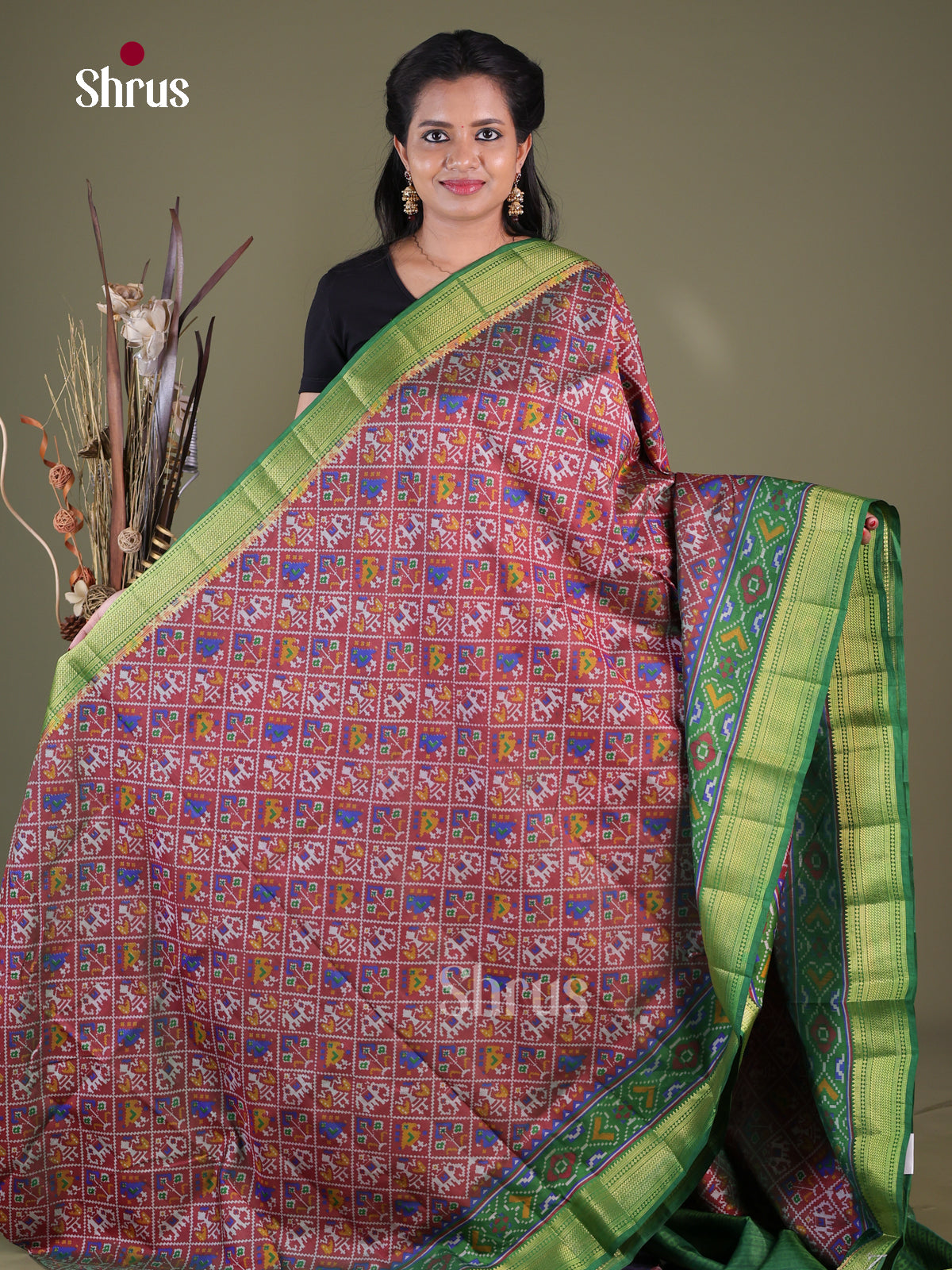 Semi Patola Saree - EGS21210