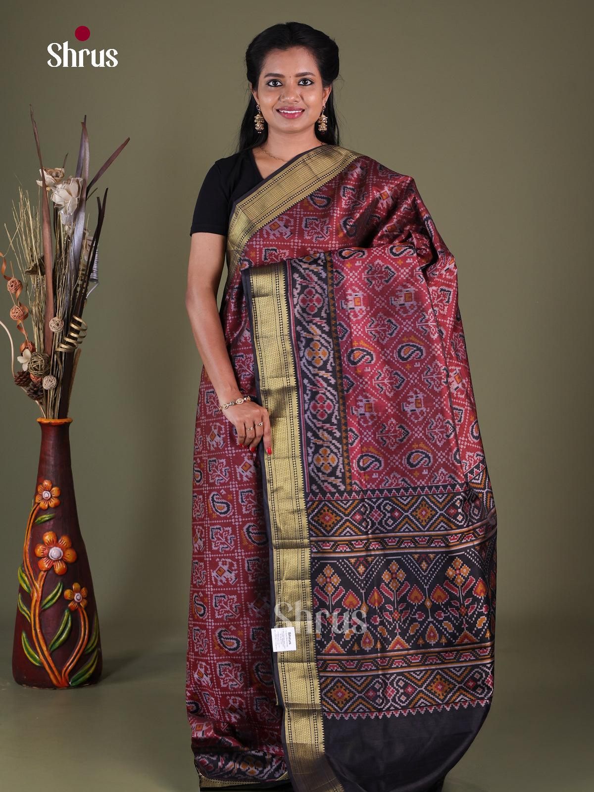 Semi Patola Saree - EGS21212