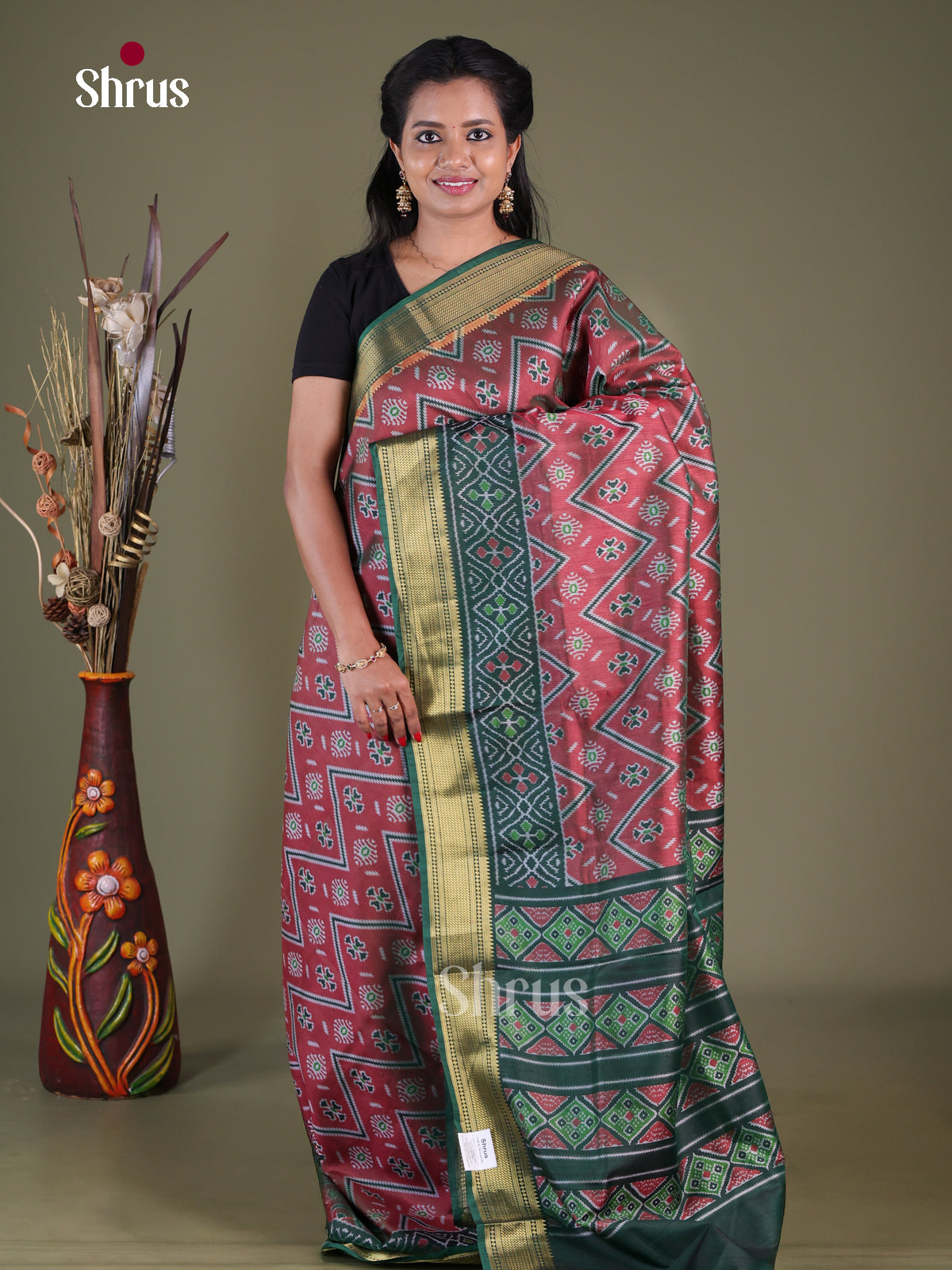 Semi Patola Saree - EGS21213