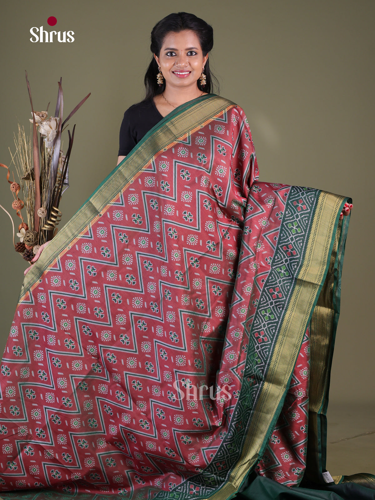 Semi Patola Saree - EGS21213