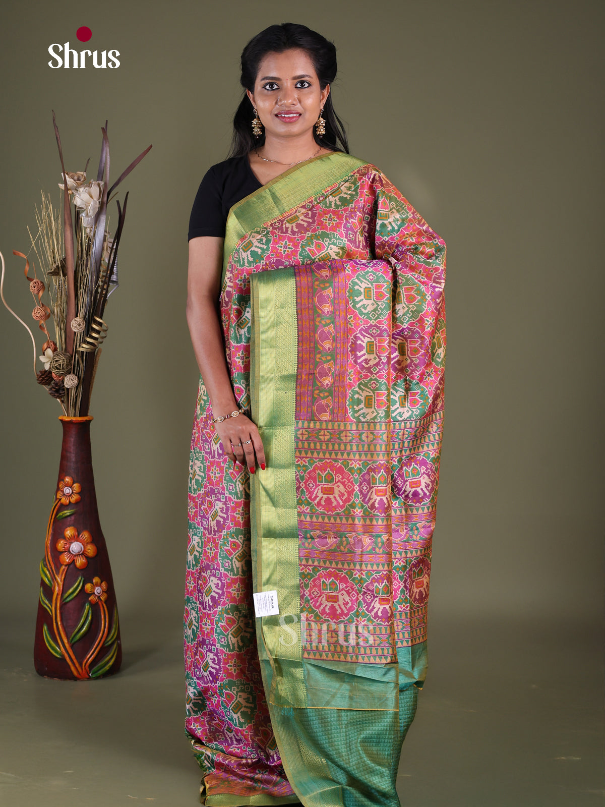 Semi Patola Saree -EGS21214