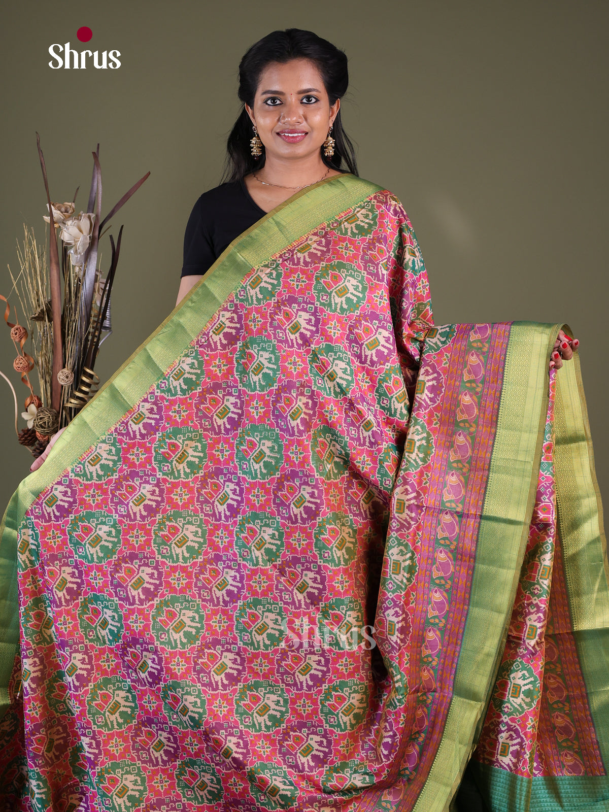 Semi Patola Saree -EGS21214